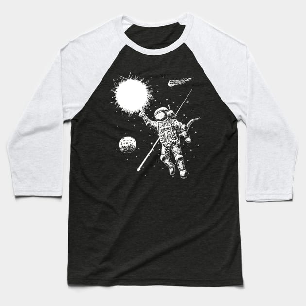 The Traveller Baseball T-Shirt by Drippn